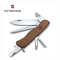 VICTORINOX 瑞士維氏 瑞士刀 10用 Forester Wood 胡桃木 0.8361.63