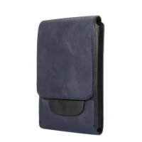 fashion Universal Wallet Double layer Leather Case Belt Clip For Meizu M5 Note Blue Charm Note 5 Note5 phone bag
