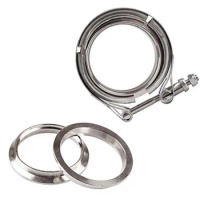 3 inch Self Aligning Male Female V-Band Stainless Steel Clamp Flange Turbo