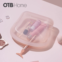 【OTB HOME】3D鉑金矽膠保鮮袋1800ml 櫻花粉(副食品儲存袋 料理袋 可隔水加熱 可機洗)