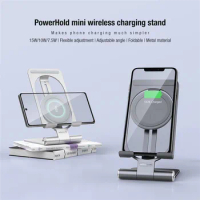 NILLKIN QI Wireless Charging Stand 15W (max) Fast PowerHold mini wireless charging Flexible Adjustment Charge For Huawei Xiaomi