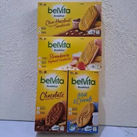 BELVITA BREAKFAST MILK & CEREALS / BELVITA BREAKFAST CHOCOLATE / BELVITA BREAKFAST STRAWBERRY / BELV