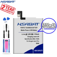 New Arrival [ HSABAT ] 5700mAh BM46 Replacement Battery for Xiaomi Redmi Note 3 for hongmi Note 3 Prime Pro