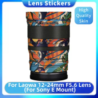 For Laowa 12-24 5.6 Decal Skin Vinyl Wrap Film Camera Lens Body Protective Sticker Coat FF II 12-24mm F5.6 For Sony E Mount