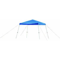 Ozark Trail 10' x 10' Instant Slant Leg Canopy, Blue, outdoor canopy gazebo