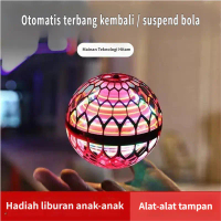 Bola Terbang Ajaib - Mainan Terbang Sensor Pintar, Bola Melayang dengan Lampu LED, Cocok untuk Anak