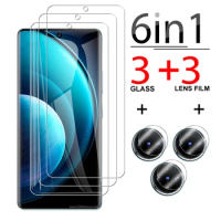 6in1 20D 3D Curved screen protector Glass For vivo X100 X90 Pro plus X80 VIVOX 100 90 80 100x 90x 80x Camera Lens Protective