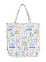 Puppy Lobby Tote / L กระเป๋าผ้าสะพายไหล่ จุของได้เยอะ