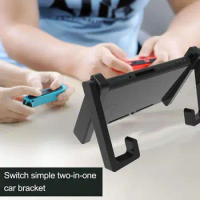 Portable Game Console Stand Car Headrest Holder for Nintendo Switch Console Adjustable Playstand Game Base Cradle