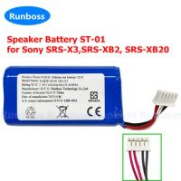 New 7.4V 2600mAh Li-ion Battery ST-01 For Sony SRS-X3, SRS-XB2, SRS-XB20 Speaker Battery