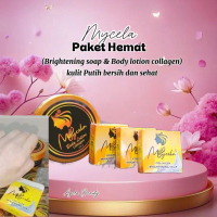 Mycela Paket Hemat/1 hb dan 3 Sabun Collagen Mycela