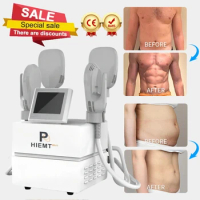 Portable HI-EMT Electromagnetic Weight Loss EMS Muscle Stimulation Machine Body Slimming Sculpting Fat Building Beauty Machine