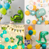 派對佈置童趣恐龍氣球桌飄1組(生日派對 氣球佈置 兒童節 畢業 森林系 布置)