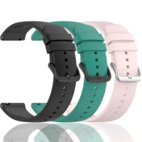 Silicone Strap For Ticwatch Pro 2020/3 Ultra GPS/E2/S2/GTH2 Smart Watch Band Silicone Straps For TicWatch GTH E E3 2 Correa