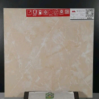 Granit Lantai Dan Dinding 60x60 Agate Cream Glazed Polish | Kilap | Licin Product Magia