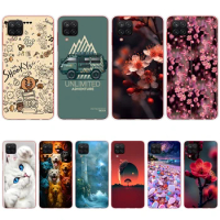 S5 colorful song Soft Silicone Tpu Cover phone Case for Samsung Galaxy a12/a22 4G/5G