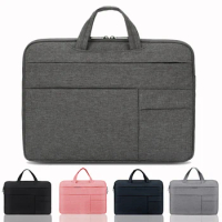Handbag Laptop Bag 12 13 14 15 15.6 Inch For Xiaomi Apple MacBook Air ASUS Case Cover Notebook Accessory Women Men Briefcase