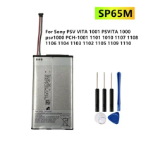 2210mAh 3.7V Rechargeable Replacement Battery Pack for Sony PSV1000 PS Vita PSV 1000 Console SP65M + Tools