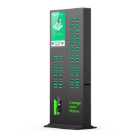 New Product 72 Slot Large Cabinet Power Station Power Banks Sharing Mobile Phone Fast Power Phone Charging Rental Station Kiosk