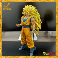 Dragon Ball Figure Son Goku Anime Figures Super Saiyan 3 Son Goku Action Figurine Statue Pvc Models Doll Boy Toys Birthday Gifts