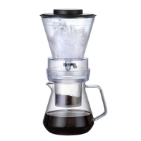 Hot Ice Drip Coffee Pot Glass Coffee Maker Regulatable Dripper Filter Cold Brew Coffee Maker Coffee Accessories