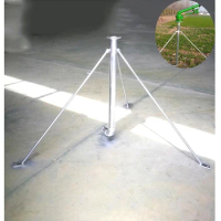 Metal Stand for Irrigation System 2" Big Rain Gun Sprinkler Stand Connect Rain Gun sprinkler metal tripod Stand