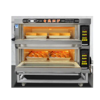 Hot sale baking oven electric commercial bread bakery oven automatic 1/2/ 3 Deck Pita Bread Oven for sale