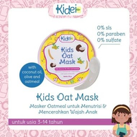 KIDEI Kids Oat Mask 35gr / Masker Wajah Anak Masker muka Anak face Mask Utama