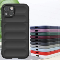 For iPhone 13 Case Skin-Friendy Shockproof Silicone TPU Phone Back Cover For Apple iPhone 11 12 13 14 15 Pro Max Case iPhone 13