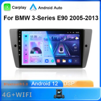 Android 10 2 Din Car Radio Multimedia Player Stereo for BMW 3-Series E90 E91 E92 E93 2005-2013 Navigation Carplay Auto Head Unit