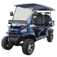 CE ISO Certified Modern Design Off Road Golf Car 4 Seater 4 Wheels Brake Electric Scooter Hunting Golf Cart