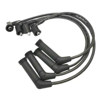 4PCS Spark Plug Wire Ignition Cables 2750102H00 for Hyundai Accent Scoupe Getz Atos Prime Santro 27501-02H00 27501 02H00