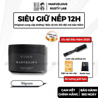 Sáp vuốt tóc nam Marvelous Rusty Lab 50g chính hãnġ gel, wax giữ nếp tóc - Waxshop