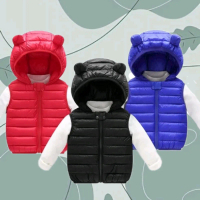 jaket winter vest anak 1-12 tahun / jaket winter anak 1-12 tahun (rompi) Perempuan laki\ / jaket gel
