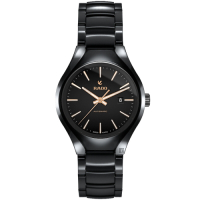 RADO 雷達 官方授權True 真我系列自動機械女錶 母親節送禮推薦-30mm R03 R27242162