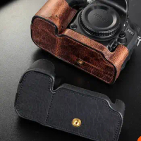 handwork Photo Camera Genuine leather cowhide Bag Body BOX Case For nikon d850 D850 Protective sleeve box base