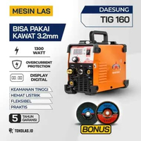 Mesin Travo Las Inverter Daesung TIG ARGON TIG 160 C TIG160 TIG-160