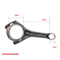 Connecting Rod For Honda GX630 GX690 / GX 630 690 / 10KW 20KW Replacement parts of gasoline engine # 13210-Z6L-000