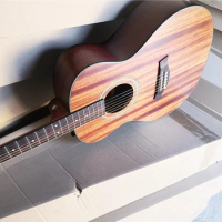 free shipping custom 24 acoustic guitar,41 inch guitar,folk guitar,Solid wood veneer,Acacia wood body,mahogany neck