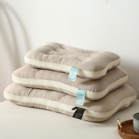 玉米粒全棉護頸枕一對裝家用助睡眠枕頭頸椎專用單人枕芯男單個裝