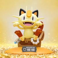 Anime Pokemon Action Figures Cute Meowth FUNISM Original Genuine Exquisite packaging Collect Model O