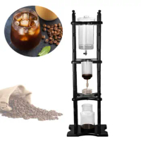 Glass Dutch Coffee Dripper Brown Ice Drip Coffee Maker Cold Brew Coffee Maker
