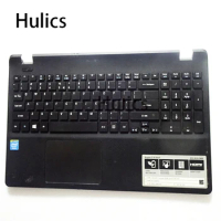 Hulics Used Black C Cover For ACER Aspire E 15 Start ES1-512 Palmrest Upper US Keyboard Touchpad