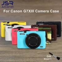 Soft Silicone Case Camera Protective Body Bag For Canon G7XIII G7X mark III G7X3 Rubber Cover Battery Openning Camera Bag