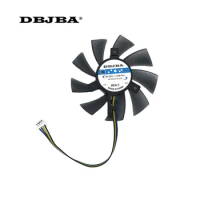 85MM T129215SU 4Pin Cooling Fan Replace For ASUS GTX 460 560 GTX 960 Mini HD 6790 6870 Graphics Card Cooler Fans