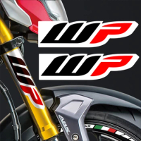 Wp Suspension Sticker Motorcycle Accessories Shock Absorber Decals Reflective Waterproof Ornaments For ktm duke 200 ng 1290 1150