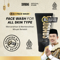 SOMBONG 5-in-1 Face Wash With Coffee & Ginseng 100ml