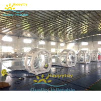 Commercial Outdoor Bubble Transparent Clear Dome Inflatable Bubble Tent Pvc Igloo Camping Tent