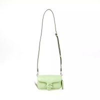 COACH Tas COACH TABBY C PUFFY LEATHER GREEN SHOULDER BAG 100% ORIGINAL