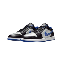 NIKE Air Jordan 1 Low Game Royal 黑銀 休閒鞋 男鞋 553558-007
